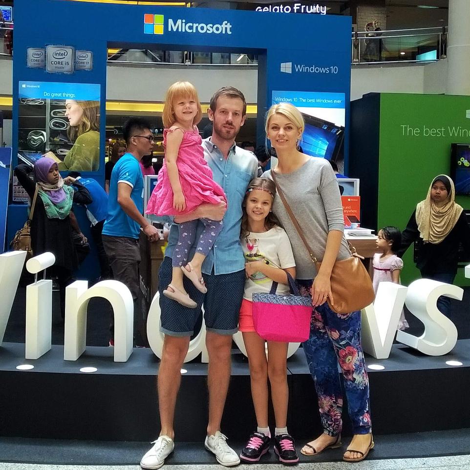 11 years in Microsoft and 2 years in Malaysia