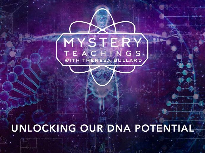Kvandist kosmiliseni, oleme mitmemõõtmelised ja tohutu potentsiaaliga olendid, kes vajavad viisi DNA avamiseks. Theresa Bullard arutleb DNA plaani teadusliku ja metafüüsilise olemuse üle ja selgitab, kuidas saame ära kasutada oma täielikku geneetilist potentsiaali.